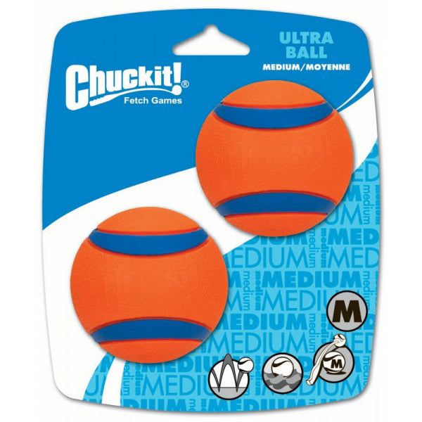 Chuckit! Ultra Ball Medium, 6,5cm, 2-pack