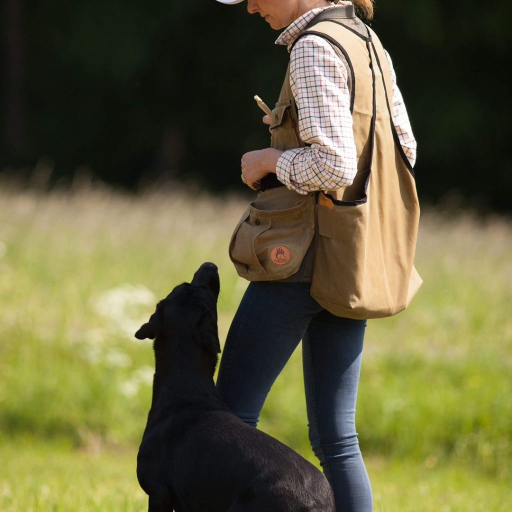 Firedog Dummyväst Hunter, Vaxad bomull