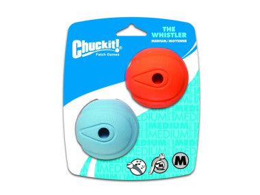 Chuckit!  Whistler Ball Medium, 6,5cm, 2-pack