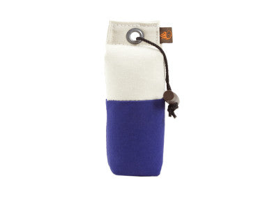 Firedog Linje-dummy 250g, Vit/Blå
